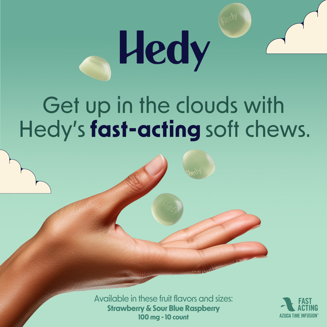 Hedy Soft Chews, Fast Acting Email