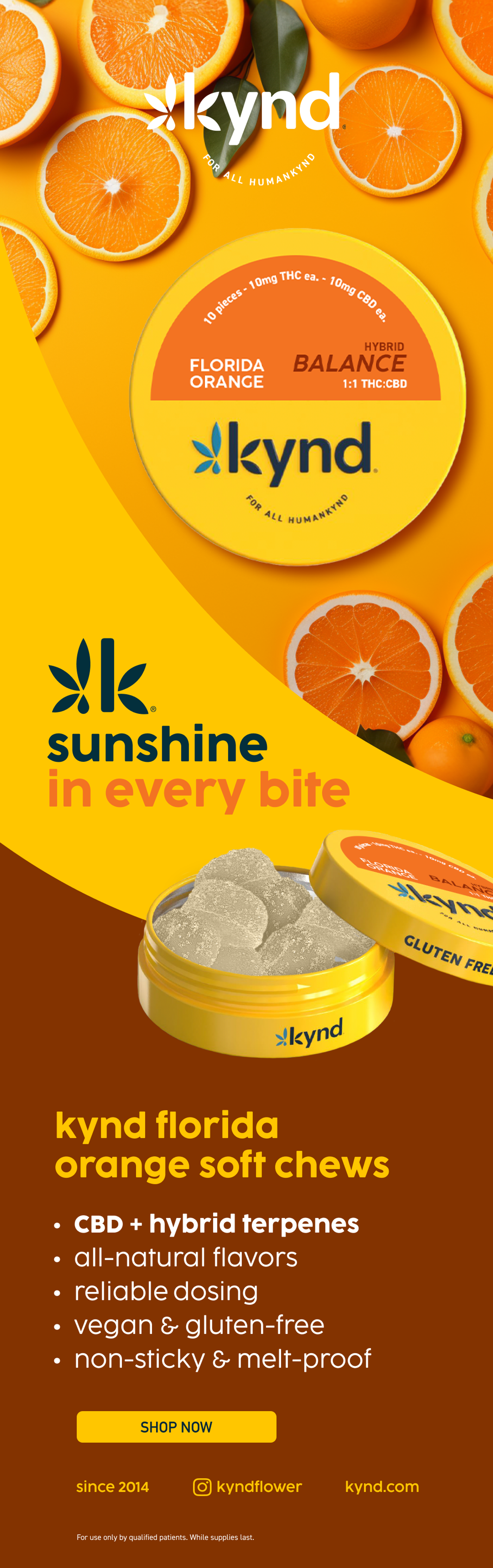 Florida Orange Soft Chews Launch Email