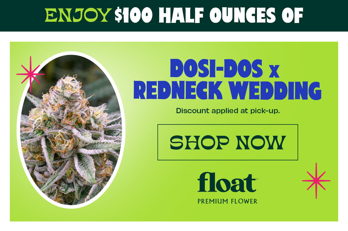 half ounce deal email banner