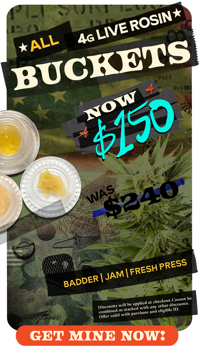 All 4G Live Rosin for$150 ArmedForces Blank