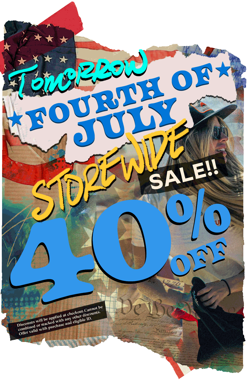 Fourth Of July Storewide Sale 40 off v6 Tomorrow